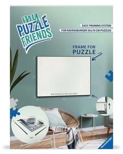 Ravensburger puzles rāmis 1000 gabaliem melns Ravensburger puzles rāmis 1000 gabaliem melns