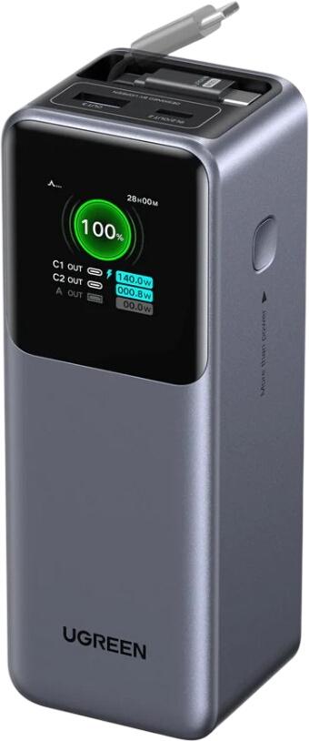 UGREEN Nexode ārējā baterija 20 000 mAh 165W UGREEN Nexode ārējā baterija 20 000 mAh 165W