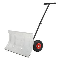 vidaXL Rokas sniega lāpsta ar riteņiem 100 x 44 cm vidaXL Rokas sniega lāpsta ar riteņiem 100 x 44 cm
