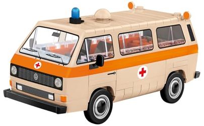 COBI Volkswagen T3 ātrās palīdzības mašīna (24636) COBI Volkswagen T3 ātrās palīdzības mašīna (24636)