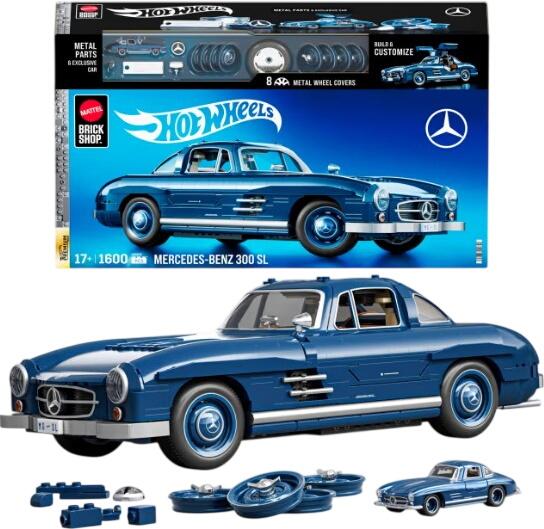 Mattel Brick Shop Hot Wheels Mercedes-Benz 300 SL (HWW25) Mattel Brick Shop Hot Wheels Mercedes-Benz 300 SL (HWW25)