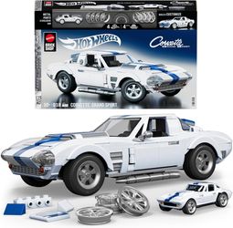 Mattel Brick Shop Hot Wheels Custom Corvette Grand Sport (JGR31) Mattel Brick Shop Hot Wheels Custom Corvette Grand Sport (JGR31)