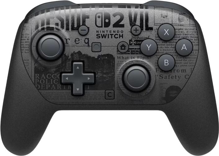 Nintendo Switch 2 Pro Controller Resident Evil Requiem Edition