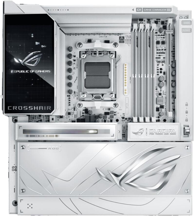 ASUS ROG Crosshair X870E Glacial ASUS ROG Crosshair X870E Glacial