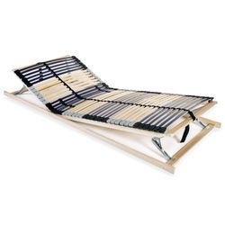 vidaXL Lattenrost mit 42 latām 7 zonām 90 x 200 cm (246475) vidaXL Lattenrost mit 42 latām 7 zonām 90 x 200 cm (246475)