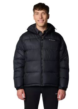 Columbia Pike Lake II Puffer jaka ar kapuci vīriešiem Columbia Pike Lake II Puffer jaka ar kapuci vīriešiem