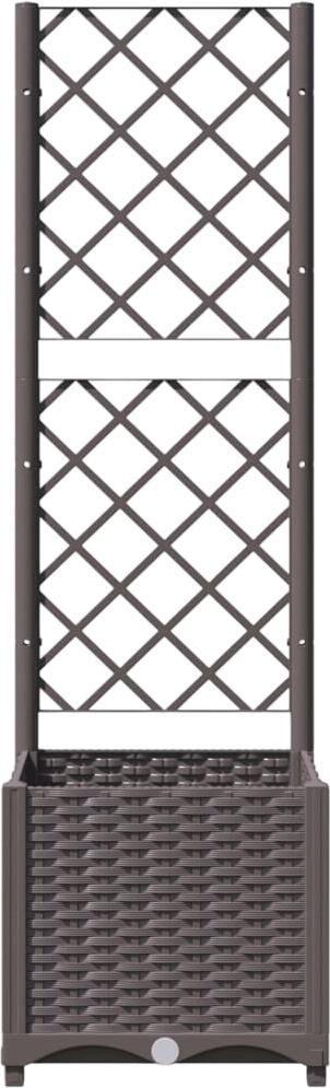 vidaXL Pflanzkübel mit Rankgitter 40 x 40 x 136 cm (318259) vidaXL Pflanzkübel mit Rankgitter 40 x 40 x 136 cm (318259)