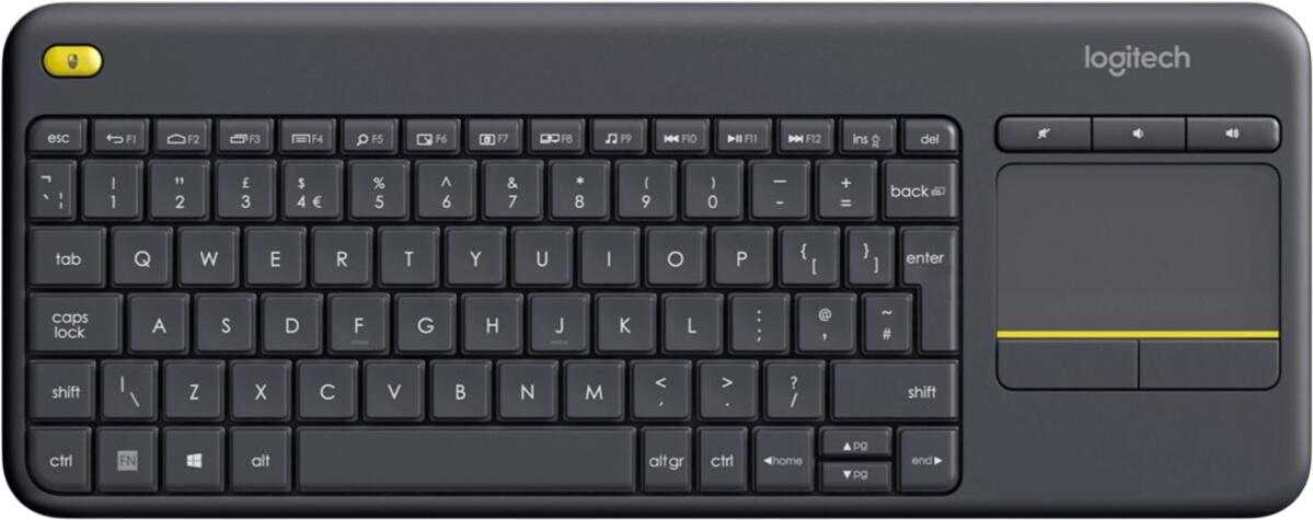 Logitech Wireless Touch Keyboard K400 Plus CZ Logitech Wireless Touch Keyboard K400 Plus CZ