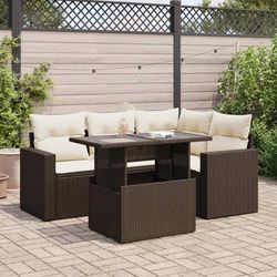 vidaXL Garten-Sofagarnitur mit Kissen (3326314) vidaXL Garten-Sofagarnitur mit Kissen (3326314)