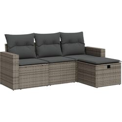 vidaXL Gartenlounge komplekts 4-daļīgs (3325356) vidaXL Gartenlounge komplekts 4-daļīgs (3325356)