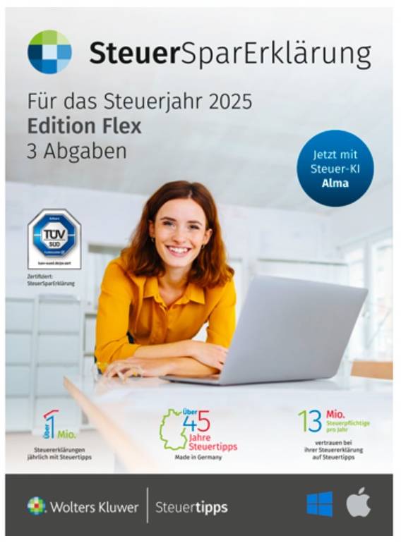 Steuertipps SteuerSparErklärung Flex 2026 Steuertipps SteuerSparErklärung Flex 2026