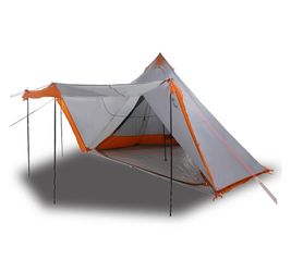 vidaXL Tipi ģimenes telts 8 personām ūdensnecaurlaidīgs (4009447) vidaXL Tipi ģimenes telts 8 personām ūdensnecaurlaidīgs (4009447)