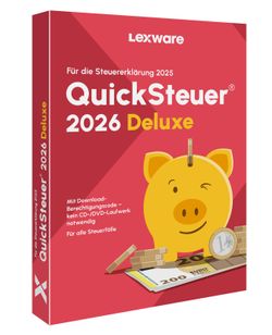 Lexware Quicksteuer Deluxe 2026 Lexware Quicksteuer Deluxe 2026