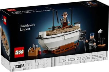 LEGO ICONS Shackletons glābšanas laiva (40729) LEGO ICONS Shackletons glābšanas laiva (40729)