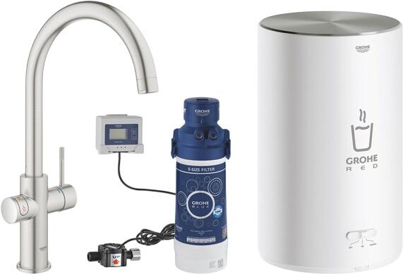 Grohe Red Duo Armatur und Boiler (30083DC1) Grohe Red Duo Armatur und Boiler (30083DC1)