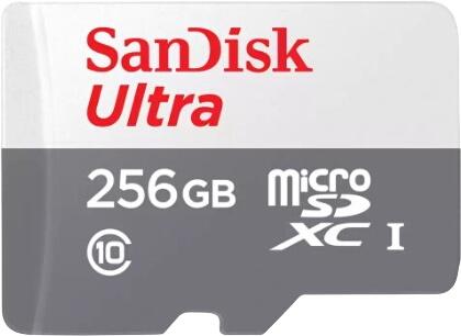 SanDisk Ultra microSDXC 256GB komplekts (SDSQUNR-256G-GN6TA) SanDisk Ultra microSDXC 256GB komplekts (SDSQUNR-256G-GN6TA)