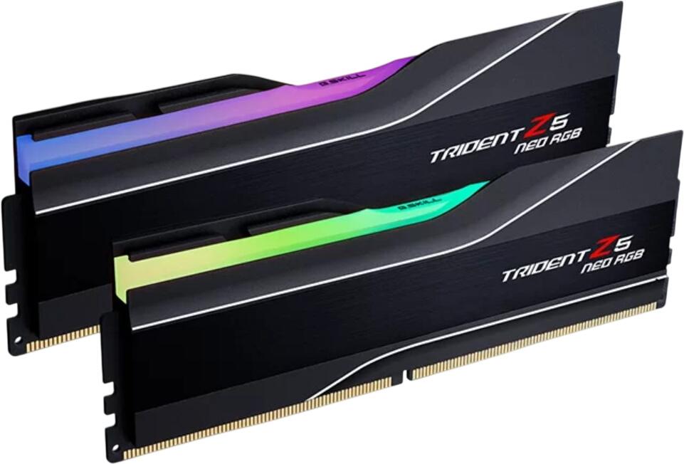 G.Skill Trident Z5 Neo RGB DDR5-6000 64GB komplekts (F5-6000J2636H32GX2-TZ5NR) G.Skill Trident Z5 Neo RGB DDR5-6000 64GB komplekts (F5-6000J2636H32GX2-TZ5NR)