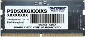 Patriot Memory Signature DDR5-4800 32GB (PSD532G48002S) Patriot Memory Signature DDR5-4800 32GB (PSD532G48002S)