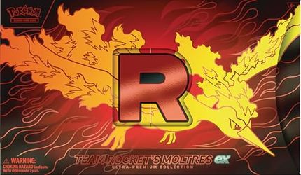 Pokémon Team Rocket Moltres ex ultra premium kolekcija Pokémon Team Rocket Moltres ex ultra premium kolekcija