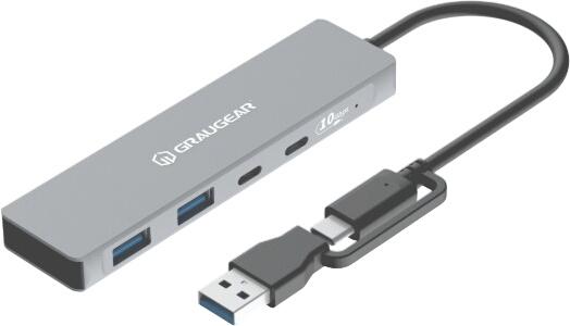 Graugear 4 Ports USB3.2 Gen2 HUB (G-HUB2C2A-10G)