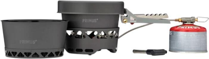 Primus Primetech Plīts komplekts 2x1.3 l inkl. panna Primus Primetech Plīts komplekts 2x1.3 l inkl. panna