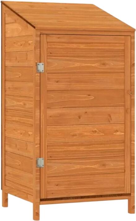 vidaXL Gerāžas šķūnis masīvkoks egle 55 x 52 x 112 cm (152181) vidaXL Gerāžas šķūnis masīvkoks egle 55 x 52 x 112 cm (152181)