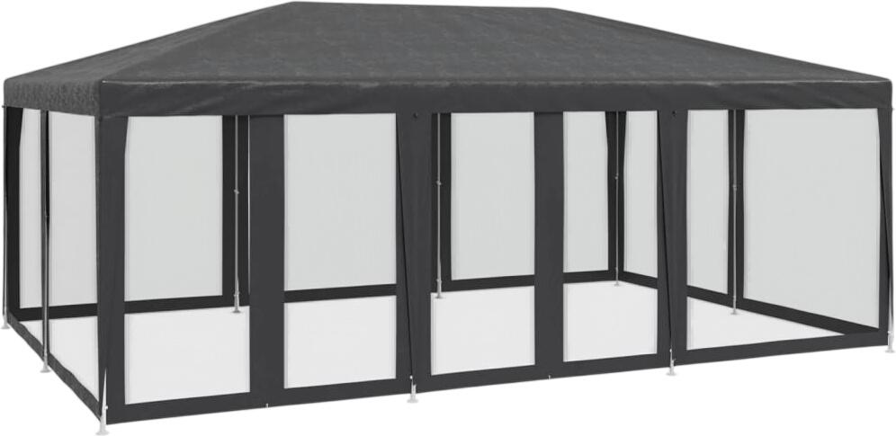 vidaXL Partyzelt mit 10 Mesh-Sānu daļām 6 x 4 m (4010069) vidaXL Partyzelt mit 10 Mesh-Sānu daļām 6 x 4 m (4010069)