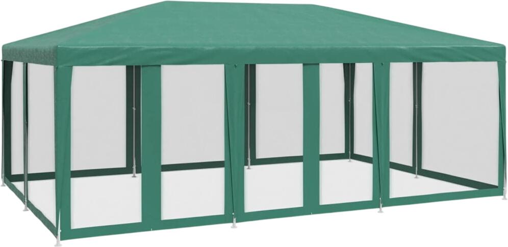 vidaXL Partyzelt mit 10 Mesh-sānu daļām 6 x 4 m (4010068) vidaXL Partyzelt mit 10 Mesh-sānu daļām 6 x 4 m (4010068)