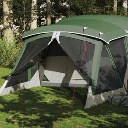 vidaXL Campingzelt mit priekštelti 4 personas (94536) vidaXL Campingzelt mit priekštelti 4 personas (94536)
