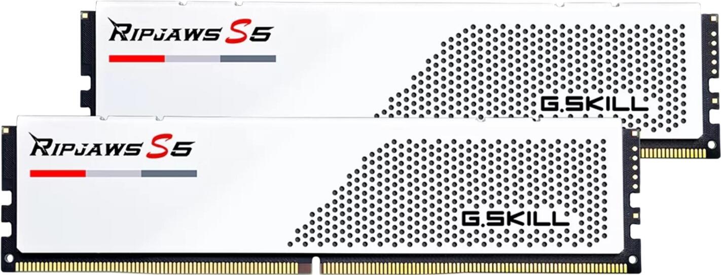 G.Skill Ripjaws S5 DDR5-5200 96GB komplekts (F5-5200J4040A48GX2-RS5W) G.Skill Ripjaws S5 DDR5-5200 96GB komplekts (F5-5200J4040A48GX2-RS5W)