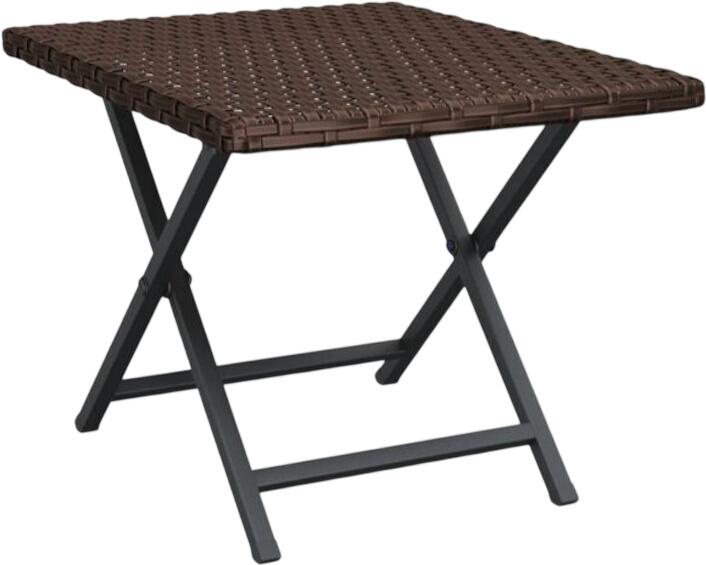 vidaXL Klapptisch Poly Rattan 45 x 35 x 32 cm (362250) vidaXL Klapptisch Poly Rattan 45 x 35 x 32 cm (362250)