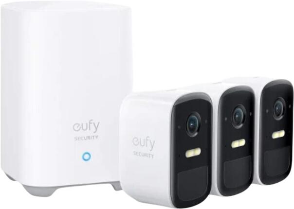 Eufy Cam S210 (Cam 2C) 3‑kamera komplekts (T88323D2) Eufy Cam S210 (Cam 2C) 3‑kamera komplekts (T88323D2)