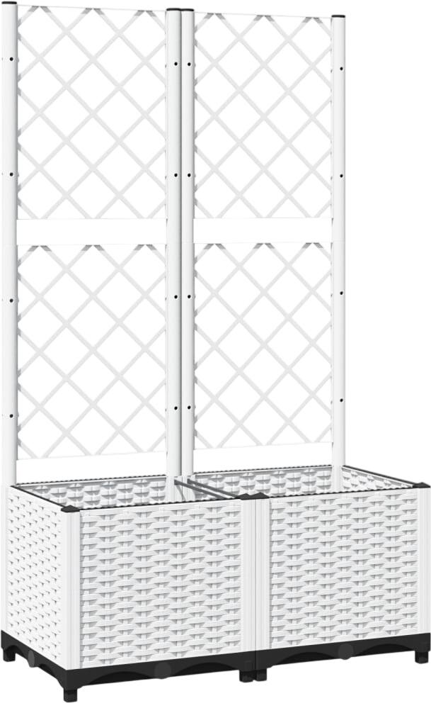 vidaXL Pflanzkübel mit Rankgitter (153282)