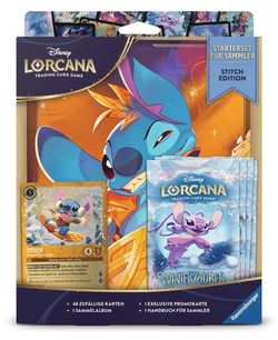 Ravensburger Disney Lorcana: Starterkomplekts kolekcionāriem - Stitch Edition Ravensburger Disney Lorcana: Starterkomplekts kolekcionāriem - Stitch Edition