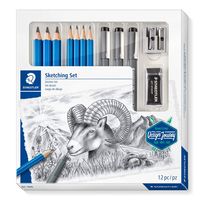 Staedtler Mars Lumograph 100 Skicēšanas komplekts (61 100) Staedtler Mars Lumograph 100 Skicēšanas komplekts (61 100)
