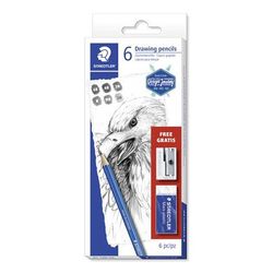 Staedtler Mars Lumograph 100 komplekts 6 gab. (61 100 C6) Staedtler Mars Lumograph 100 komplekts 6 gab. (61 100 C6)