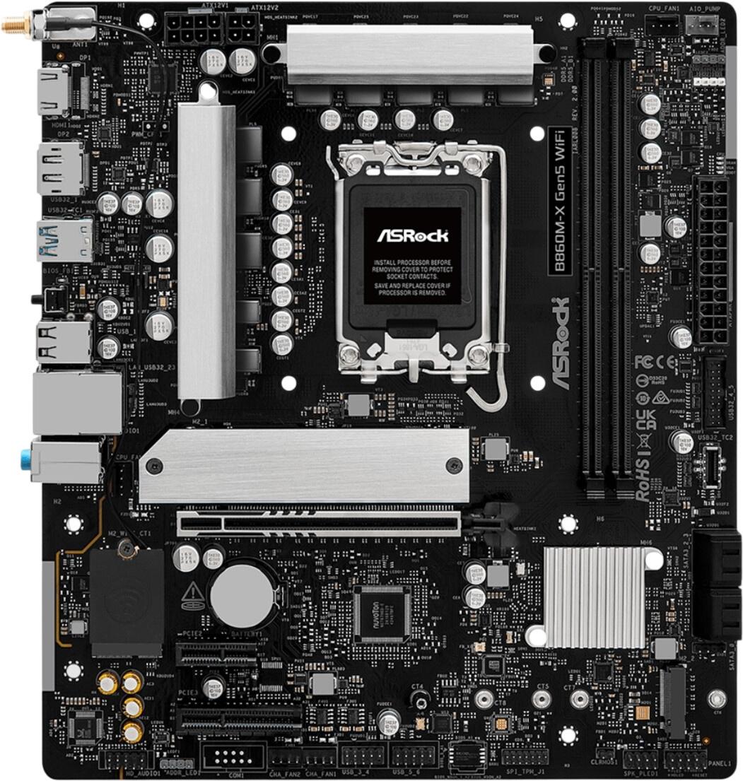 ASRock B860M-X Gen5 WiFi ASRock B860M-X Gen5 WiFi