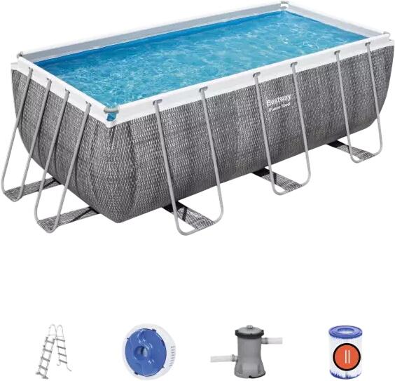 Bestway Power Steel Frame Baseins komplekts ar filtru sūkni (56722_23) Bestway Power Steel Frame Baseins komplekts ar filtru sūkni (56722_23)