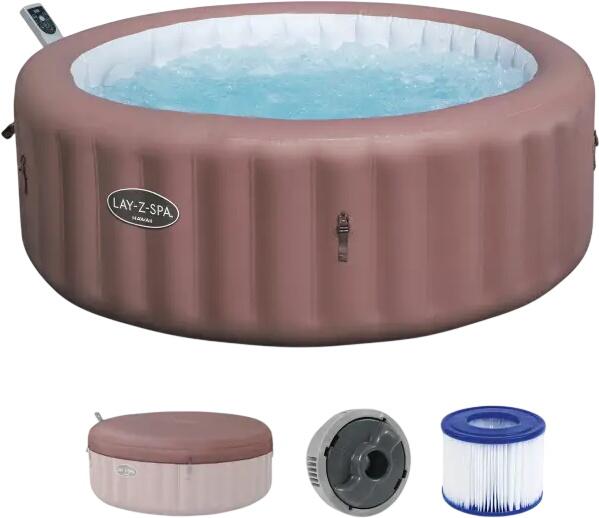 Bestway LAY-Z-SPA energoefektīva burbuļvanna Hawaii AirJet Bestway LAY-Z-SPA energoefektīva burbuļvanna Hawaii AirJet