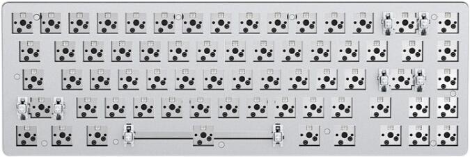 Glorious Gaming GMMK 2 Barebone Compact 65% balts ANSI (GLO-GMMK2-65-RGB-W) Glorious Gaming GMMK 2 Barebone Compact 65% balts ANSI (GLO-GMMK2-65-RGB-W)