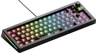 Glorious Gaming GMMK 3 Barebone Custom 65% melns ISO Glorious Gaming GMMK 3 Barebone Custom 65% melns ISO