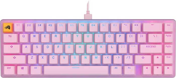 Glorious Gaming GMMK 2 Compact 65% rozā US (GLO-GMMK2-65-FOX-P) Glorious Gaming GMMK 2 Compact 65% rozā US (GLO-GMMK2-65-FOX-P)
