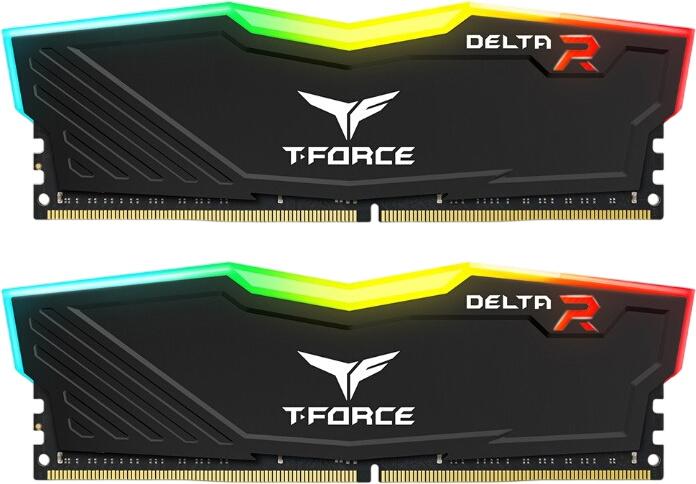 Team Group T-Force Delta RGB DDR4-3600 32GB komplekts (TF3D432G3600HC18JDC01) Team Group T-Force Delta RGB DDR4-3600 32GB komplekts (TF3D432G3600HC18JDC01)