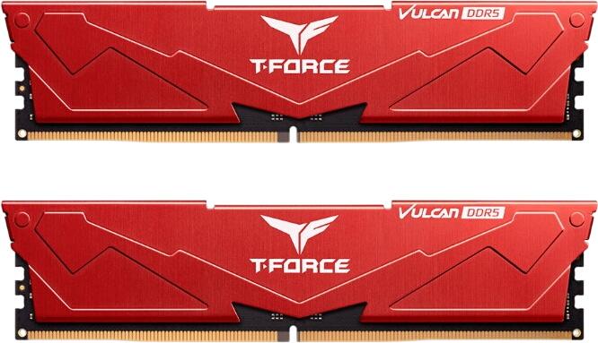 Team Group T-Force Vulcan DDR5-6000 32GB komplekts (FLRD532G6000HC30DC01) Team Group T-Force Vulcan DDR5-6000 32GB komplekts (FLRD532G6000HC30DC01)