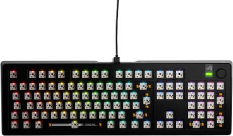Glorious Gaming GMMK 3 Pro Barebone 100% melns ISO (GLO-KB-GMMK3-PRO-100-BB-W-BLK-ISO) Glorious Gaming GMMK 3 Pro Barebone 100% melns ISO (GLO-KB-GMMK3-PRO-100-BB-W-BLK-ISO)
