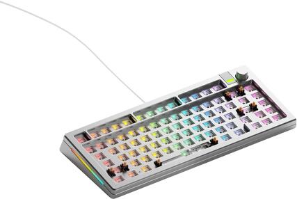 Glorious Gaming GMMK 3 Pro Barebone 75% sudrabs ANSI (GLO-KB-GMMK3-PRO-75-BB-W-SIL-US) Glorious Gaming GMMK 3 Pro Barebone 75% sudrabs ANSI (GLO-KB-GMMK3-PRO-75-BB-W-SIL-US)