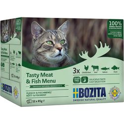 Bozita Häppchen želejā Zivis & Gaļa Multibox 12 x 85 g Bozita Häppchen želejā Zivis & Gaļa Multibox 12 x 85 g