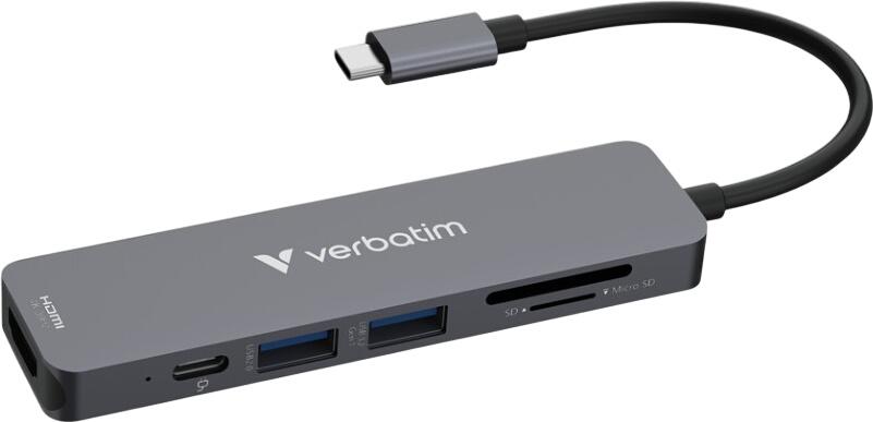 Verbatim USB-C Essentials Multiport Hub (32156) Verbatim USB-C Essentials Multiport Hub (32156)