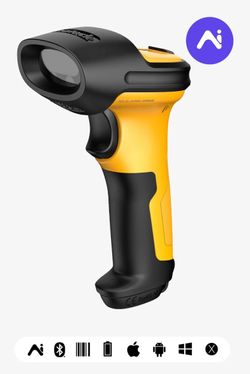 Inateck Barcodescanner P6-AI yellow (BCST-P6-AI_yellow) Inateck Barcodescanner P6-AI yellow (BCST-P6-AI_yellow)