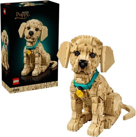 LEGO ICONS Golden Retriever kucēns (11384) LEGO ICONS Golden Retriever kucēns (11384)